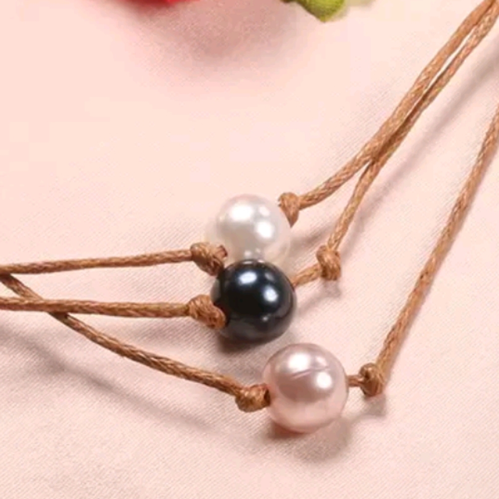 Pearl anklet. - Picture 5 of 8